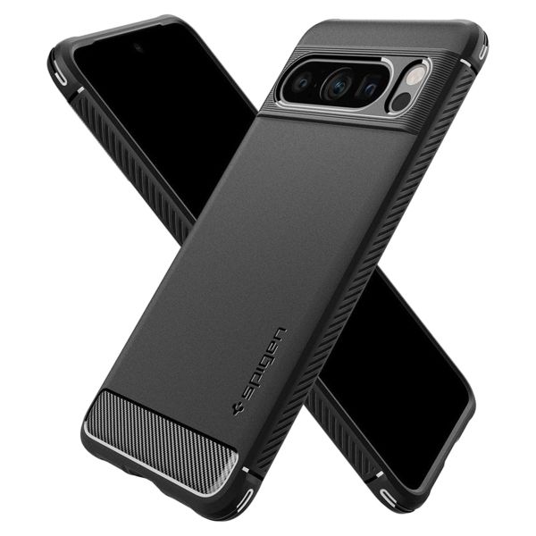 Spigen Rugged Armor Backcover Google Pixel 8 Pro - Zwart