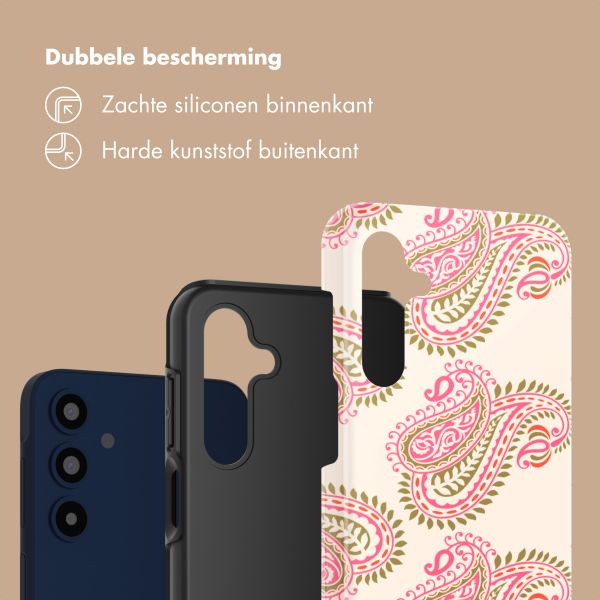 Selencia Vivid Backcover Samsung Galaxy A16 - Paisley Blush