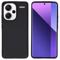 imoshion Color Backcover Xiaomi Redmi Note 13 Pro Plus (5G) - Zwart