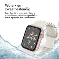 imoshion Athletic siliconenbandje Apple Watch Series 1 t/m 9 / SE (38/40/41 mm) | Series 10 (42 mm) - Sterrenlicht