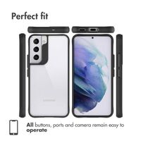 imoshion Rugged Hybrid Case Samsung Galaxy S22 Plus - Zwart