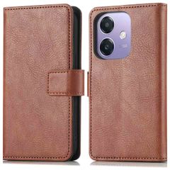 imoshion Luxe Bookcase Oppo A40 (4G) / Oppo A40M (4G) / Oppo A60 (5G) - Bruin