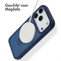 Accezz Ring Stand Backcover met MagSafe Apple iPhone 17 Pro - Blauw