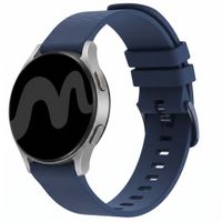 imoshion Siliconen sport bandje met gesp  - Universeel 20 mm aansluiting - Donkerblauw