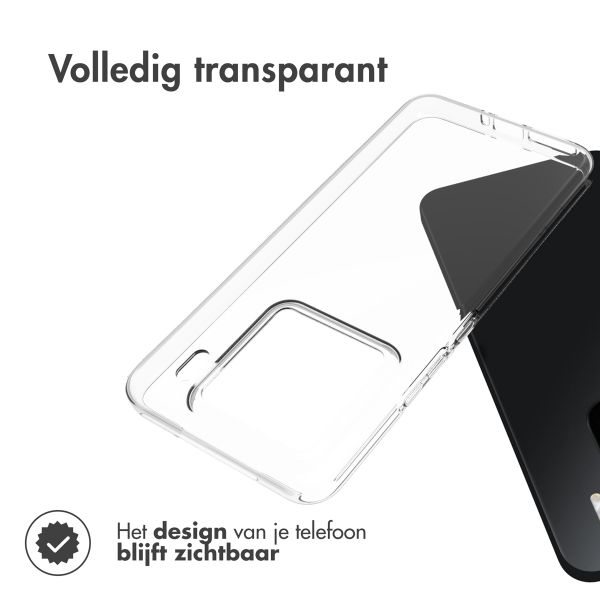 Accezz Clear Backcover Xiaomi 15 Pro - Transparant