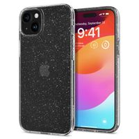 Spigen Liquid Crystal Glitter Backcover iPhone 15 Plus - Crystal Quartz