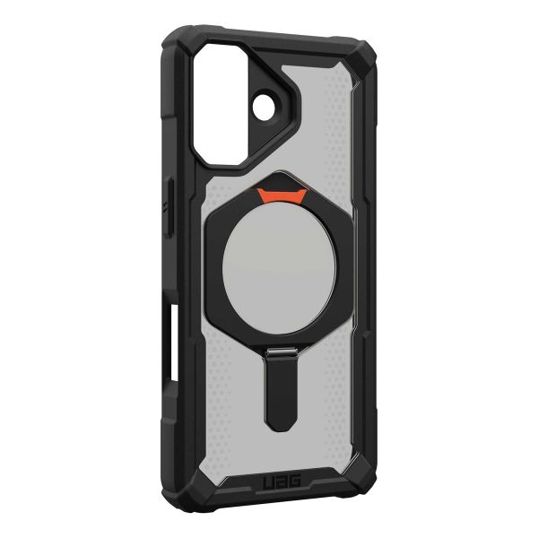 UAG Plasma XTE Backcover MagSafe Apple iPhone 17 - Black Pop Orange