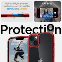 Spigen Ultra Hybrid Backcover iPhone 14 - Rood