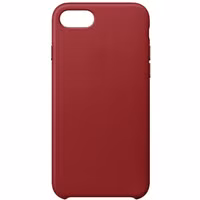 Apple Leather Backcover voor Apple iPhone SE (2022 / 2020) / 8 / 7 - Red
