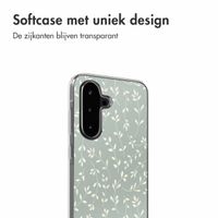 imoshion  Design hoesje Samsung Galaxy A56 - Smoke Green Flowers