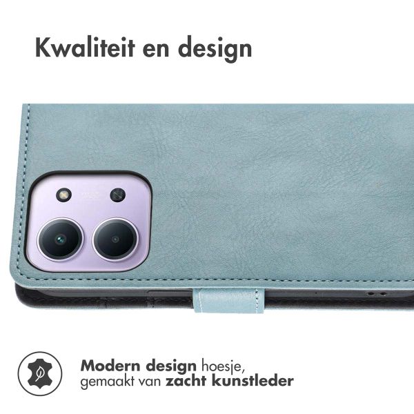 imoshion Luxe Bookcase Xiaomi Redmi 15C (5G) - Lichtblauw