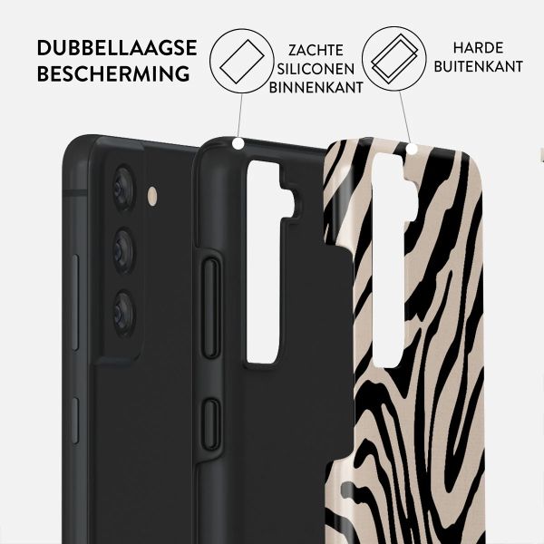 Burga Tough Backcover Samsung Galaxy S21 FE - Imperial