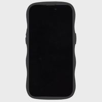 Holdit Wavy Case iPhone 12/12 Pro - Black / Transparant