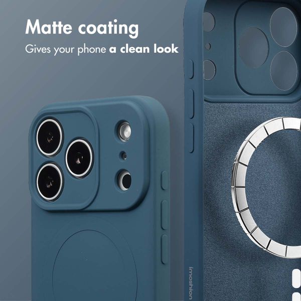 imoshion Colour Back Cover with MagSafe Apple iPhone 17 Pro Max - Dark Blue
