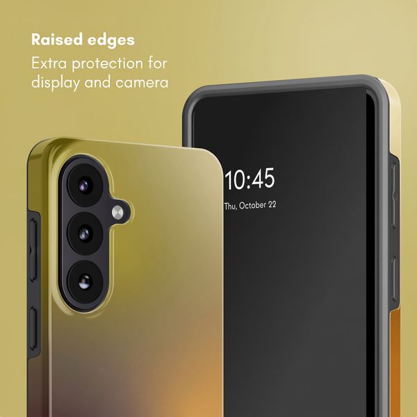 Selencia Vivid Case with MagSafe Samsung Galaxy S26 FE - Gradient Olive Dust