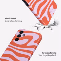 Selencia Vivid Backcover Samsung Galaxy A15 (5G/4G) - Dream Swirl Pink