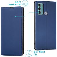 imoshion Slim Folio Bookcase Motorola Moto G60 - Donkerblauw