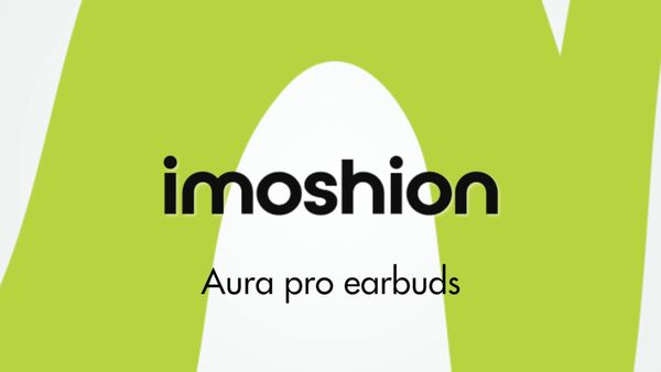 imoshion Aura Pro Draadloze In-ear Oordopjes - Active Noise Cancelling (ANC) - Petrol Green