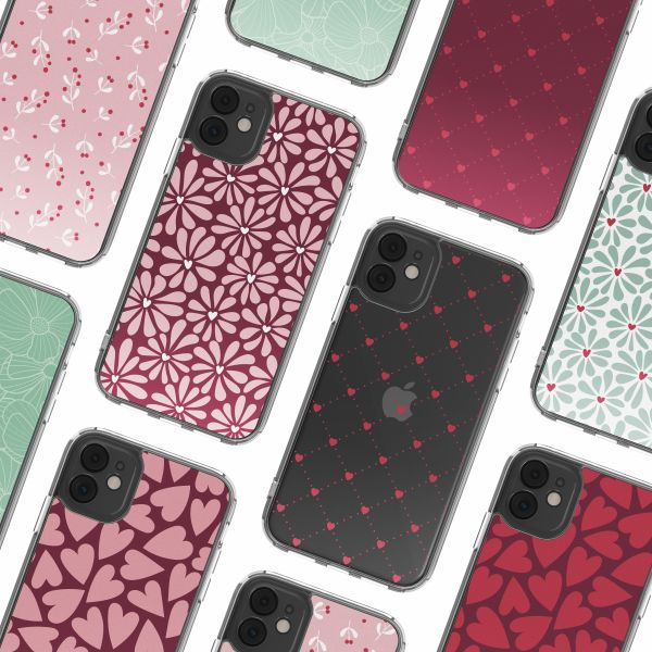 imoshion Design hoesje Apple iPhone 11 - Bloom Love Blush