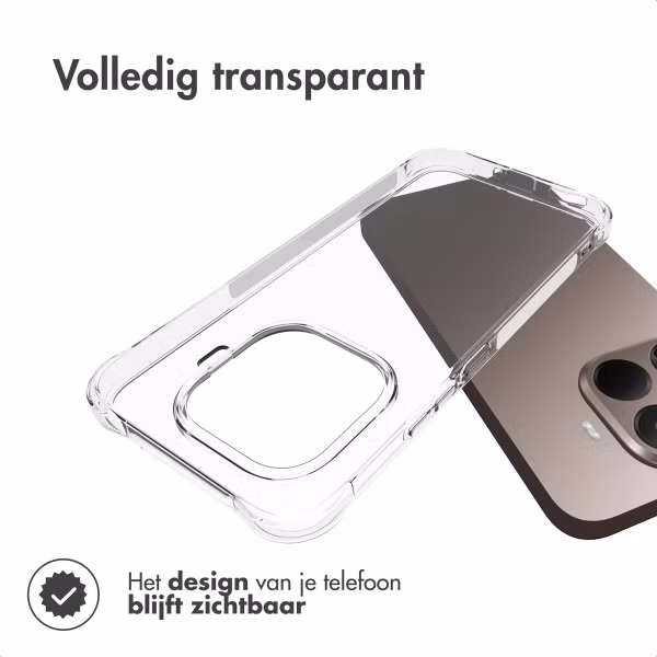 Accezz Clear Backcover Xiaomi 15T Pro - Transparant