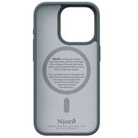 Njorð Collections Fabric MagSafe Case iPhone 15 Pro - Dark Grey