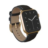 Burga Genuine Leather Band Apple Watch | 38/40/41/42 mm - Don't Text / Gold