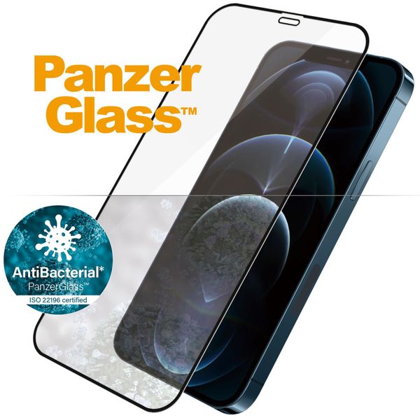 PanzerGlass Case Friendly Screenprotector Apple iPhone 12 Pro Max - Zwart