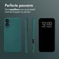 imoshion Color Backcover met MagSafe Apple iPhone 16 Plus - Donkergroen