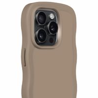 Holdit Wavy Case iPhone 14 Pro - Mocha Brown