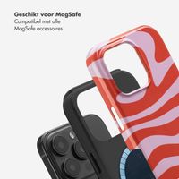 Selencia Vivid Backcover met MagSafe Apple iPhone 16 Pro - Dream Swirl Pink