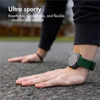 imoshion Ocean Silicone Band Samsung Galaxy Watch Ultra 2 (2026) / Ultra (2024/2025) - Dark Green