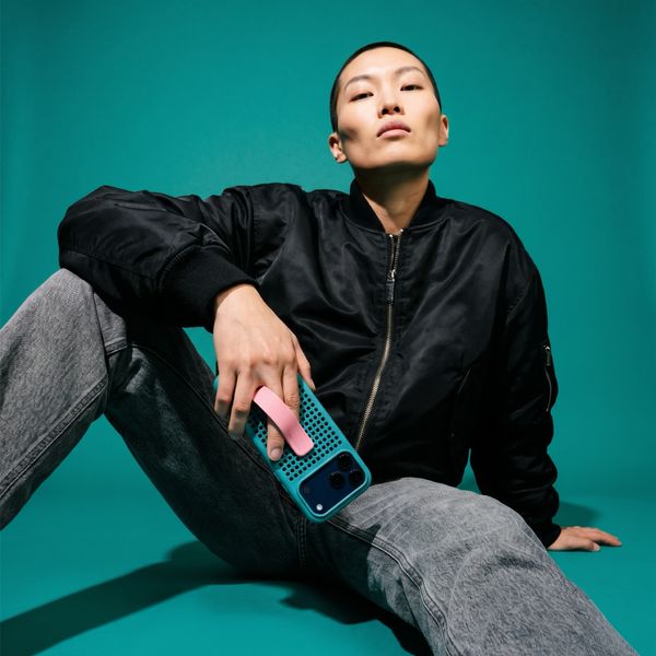 Callbuddy Hoesje met Strap Apple iPhone 17 Pro Max - Miami Vice