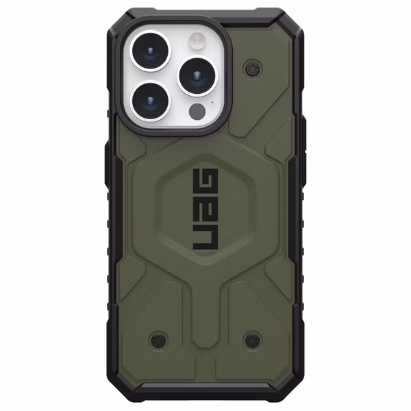 UAG Pathfinder Backcover MagSafe Apple iPhone 15 Pro - Olive Drab
