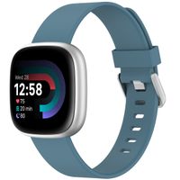 imoshion Siliconen bandje Fitbit Versa / Versa 2 / Versa Lite - Maat S - Blauw & Grijs
