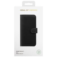 iDeal of Sweden Magnet Wallet+ Bookcase Apple iPhone 15 - Black