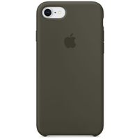 Apple Silicone Backcover Apple iPhone SE (2022 / 2020) / 8 / 7 - Dark Olive