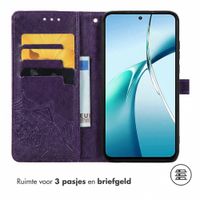 imoshion Mandala Bookcase Samsung Galaxy S25 Edge - Paars