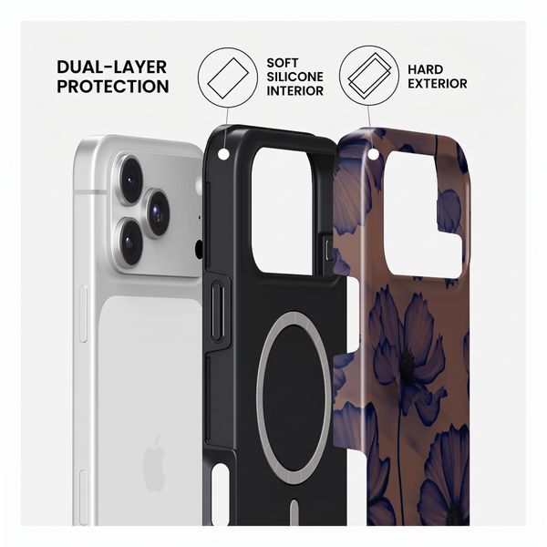 Burga Tough Back Cover with MagSafe Apple iPhone 18 Pro - Velvet Night