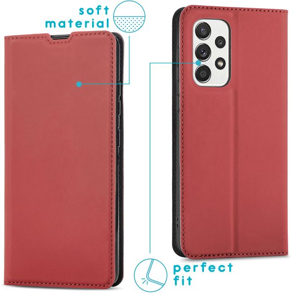 imoshion Slim Folio Bookcase Samsung Galaxy A53 - Rood