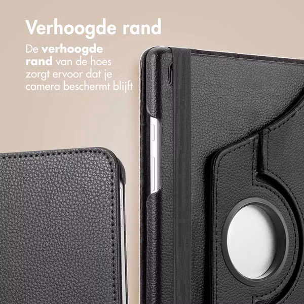 imoshion 360° draaibare Bookcase Samsung Galaxy Tab S6 Lite (2020/2022/2024) - Zwart