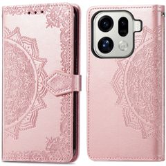 imoshion Mandala Bookcase Oppo Find X9 Pro - Rosé Goud