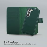 Selencia Olyn Uitneembare Bookcase met MagSafe Samsung Galaxy S23 - Groen