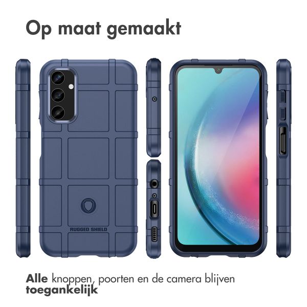 imoshion Rugged Shield Backcover Samsung Galaxy A25 (5G) - Donkerblauw