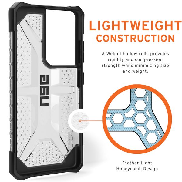 UAG Plasma Backcover Samsung Galaxy S21 Ultra - Ice Clear