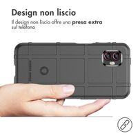 imoshion Rugged Shield Backcover Samsung Galaxy Xcover 6 Pro - Zwart
