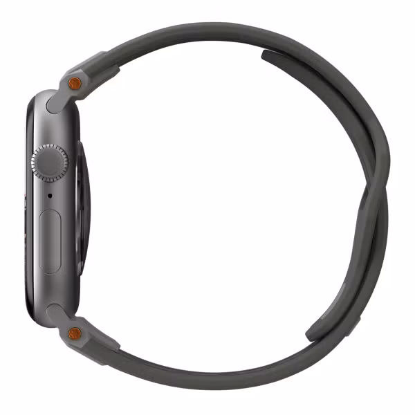 UAG Monarch Siliconenbandje Apple Watch Series 1 t/m 11 / SE / Ultra (44/45/46/49 mm) - Olive