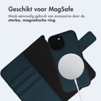 imoshion Uitneembare 2-in-1 Luxe Bookcase Apple iPhone 15 - Blauw