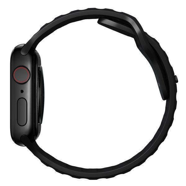 Nomad Sport band FKM Apple Watch Series 1 t/m 11 / SE / Ultra (44/45/46/49 mm) - Zwart