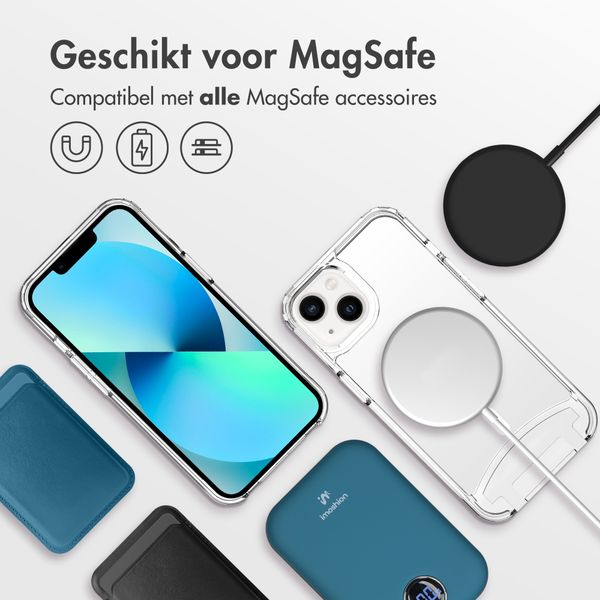 imoshion MagSafe Backcover met afneembaar koord iPhone 13 - Transparant