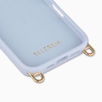 Selencia Rivièra MagSafe Backcover met afneembare haakjes Apple iPhone 16 - Powder Blue